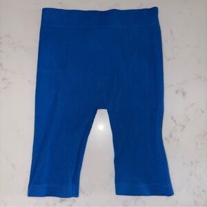 Zara biker ribbed shorts